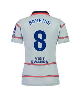 Atletico Madrid Pablo Barrios #8 Maglia Gara Terza Repliche 2026-27 Donna Maniche Corte Atletico Madrid Pablo Barrios #8 Maglia Gara Terza Repliche 2026-27 Donna Maniche Corte